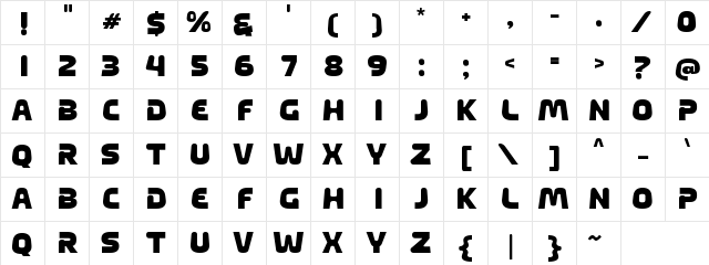 a Among You Regular  glyph index