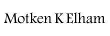 Motken K Elham Motken K Elham font free download