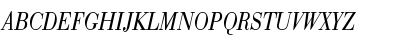 Download BodoniCnd-Nor 2 Regular Font Uppercase Preview