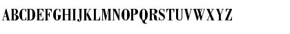 Download BodoniCondSSK Bold Font Uppercase Preview
