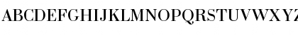 Download BodoniCTT Regular Font Uppercase Preview