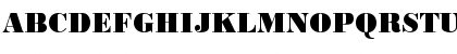 Download BodoniDBla Regular Font Uppercase Preview
