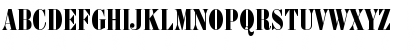 Download BodoniFB Regular Font Uppercase Preview