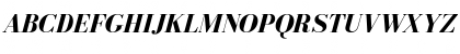 Download BodoniFLF Bold Italic Font Uppercase Preview