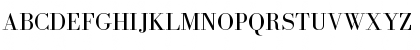 Download BodoniLaser Roman Font Uppercase Preview