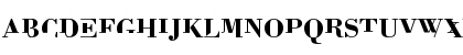 Download BodoniMutant Regular Font Uppercase Preview