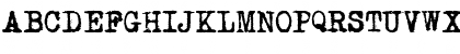 Download Mom&#56461&#56633pewriter Regular Font Uppercase Preview