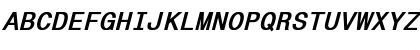 Download Monospace821 Bold Italic Font