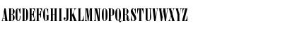 Download BodoniPosterCondSSK Regular Font Uppercase Preview