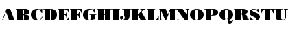 Download BodoniPosterUltra Regular Font Uppercase Preview