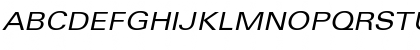 Download Nova Expanded SSi Expanded Italic Font Uppercase Preview