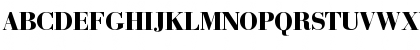 Download BodoniRecutBlackSSK Regular Font Uppercase Preview
