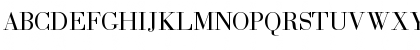 Download BodoniRecutCondSSK Regular Font Uppercase Preview