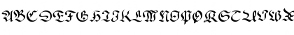 Download Old Germen Regular Font Uppercase Preview