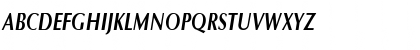 Download OptaneCompact Bold Italic Font Uppercase Preview