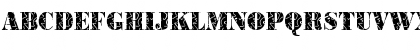 Download BodoniStrings Regular Font Uppercase Preview