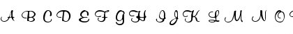 Download PCThomassMurray Regular Font Uppercase Preview