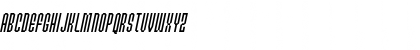 Download Permanent daylight Italic Regular Font Uppercase Preview