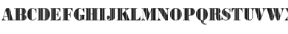 Download BodoniVjet2 Regular Font Uppercase Preview