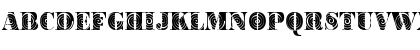 Download BodoniWinding Regular Font Uppercase Preview