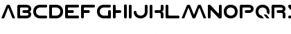 Download Planet NS Regular Font Uppercase Preview