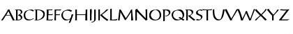 Download PostAntiqua-Light Regular Font Uppercase Preview