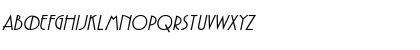 Download Pouf SSi Semi Bold Italic Font Uppercase Preview
