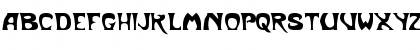 Download BodyShop Regular Font Uppercase Preview