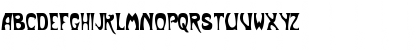 Download BodyShopCondensed Regular Font Uppercase Preview