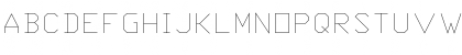 Download Prx9 Regular Font Uppercase Preview