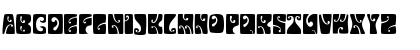 Download Psychedelic FillmoreWestA Font Uppercase Preview