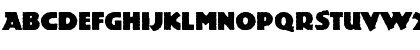 Download Publicity DB Regular Font Uppercase Preview