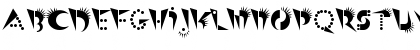 Download PunkerChicksinLeatherJackets Regular Font Uppercase Preview