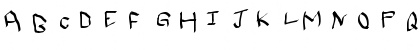 Download Qwikscribble Normal Font Uppercase Preview