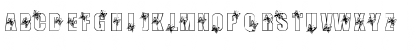 Download Bold Butterfly Regular Font Uppercase Preview