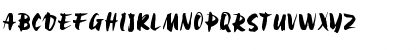 Download Bolide MF Regular Font Uppercase Preview