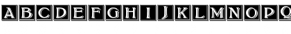 Download BoltonDropCaps Regular Font Uppercase Preview