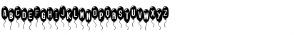 Download SF Balloons Thin Regular Font Uppercase Preview