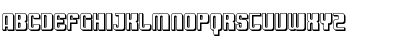 Download SF DecoTechno Shaded Regular Font Uppercase Preview