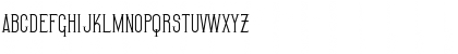 Download SF Gothican Regular Font Uppercase Preview