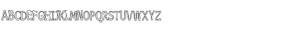 Download Boneribbon Tall Outline Regular Font Uppercase Preview