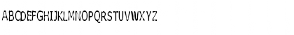Download Boneribbon Tall Regular Font Uppercase Preview