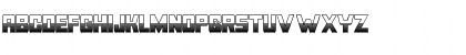 Download Bonk Outercut Regular Font Uppercase Preview