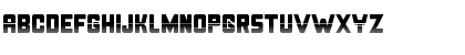Download Bonk Undercut Regular Font Uppercase Preview