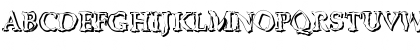Download BONKERS shadow Bonkers - shadow Font Uppercase Preview
