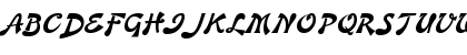 Download Bonnard Regular Font Uppercase Preview