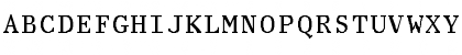Download PrestigeEliteBold-Bold Regular Font Uppercase Preview
