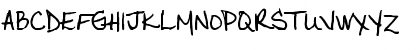 Download Bonnie's font Regular Font Uppercase Preview