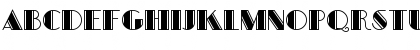 Download Boogaloo Avenue NF Regular Font Uppercase Preview