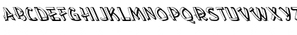 Download Boohoo 4 Regular Font Uppercase Preview